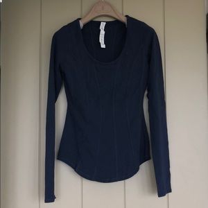 Blue Lululemon Long Sleeve